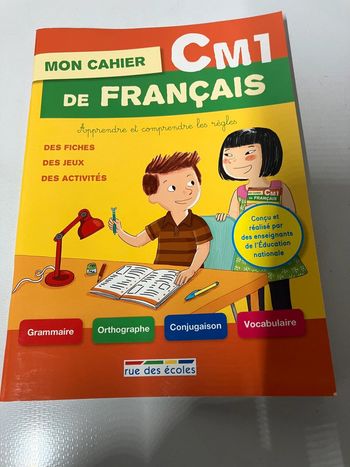 Cahier exercices CM1