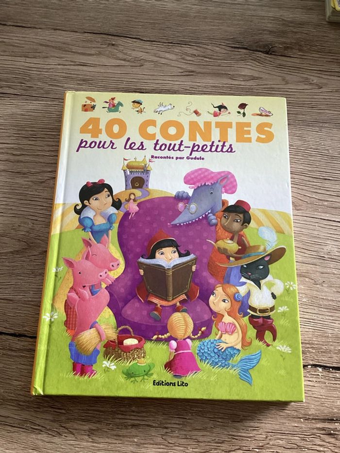 livre 40 contes pour les tout petits