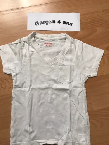 Tee-shirts 4 ans