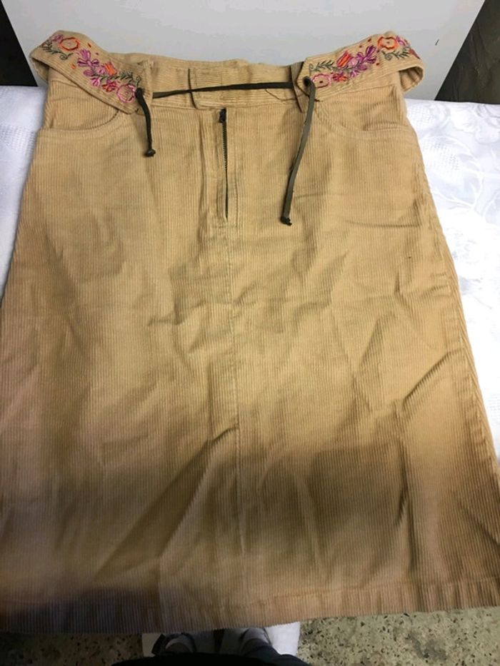 jupe velour - photo numéro 2