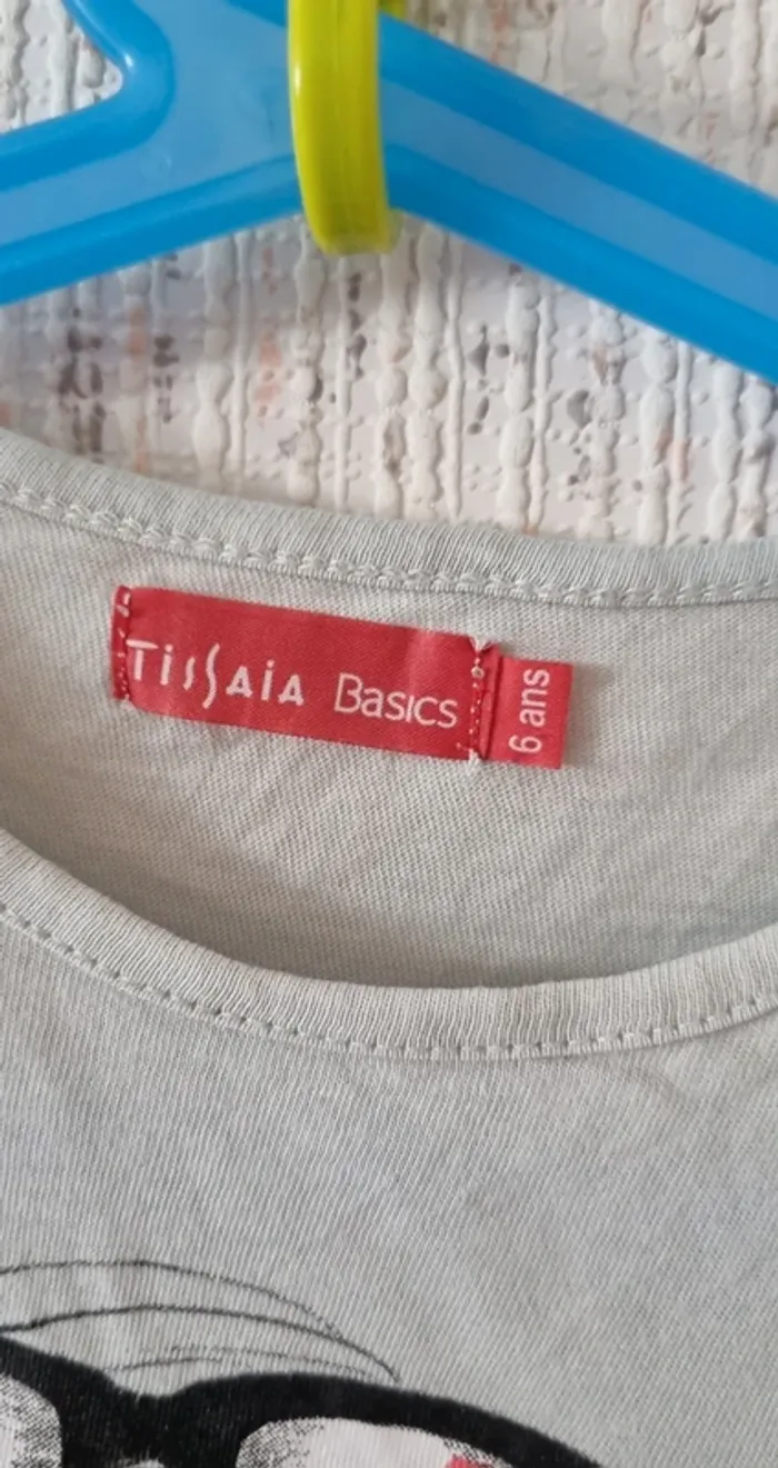 Tee shirt taille 6 ans tissaia - photo numéro 7