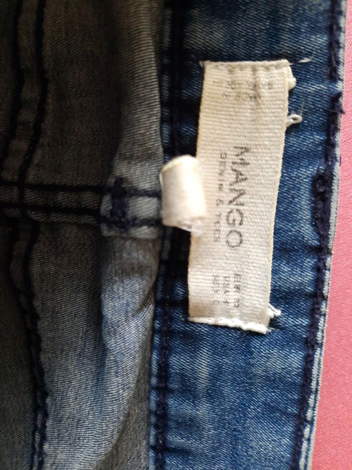 Jean bleu Mango taille 32 - photo numéro 7