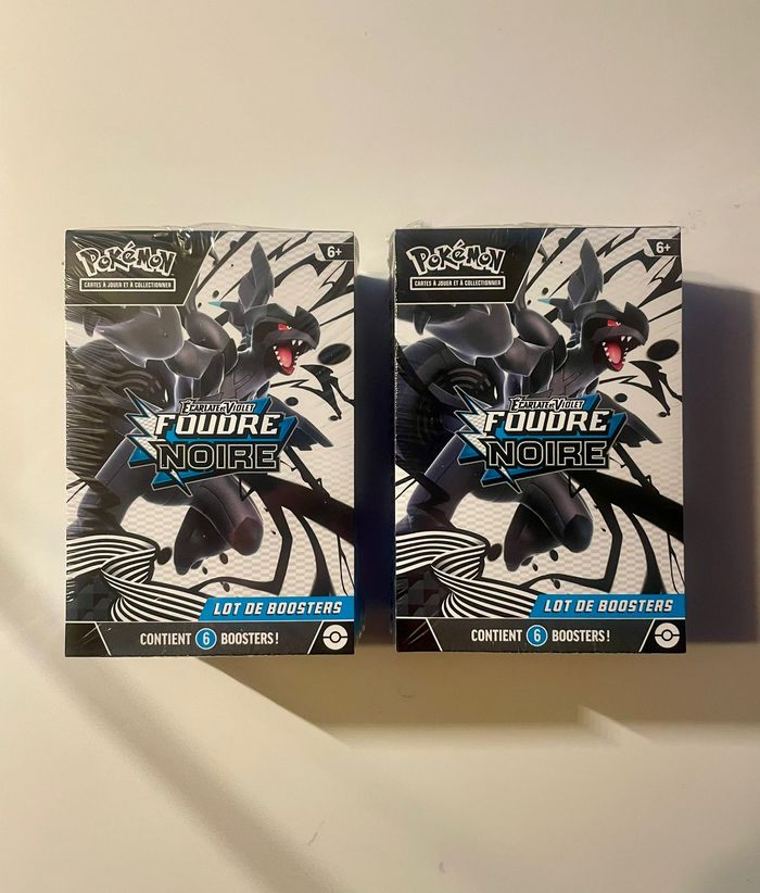 Pokemon - Lot de Bundles EV10.5 Foudre noire scellés (FR)