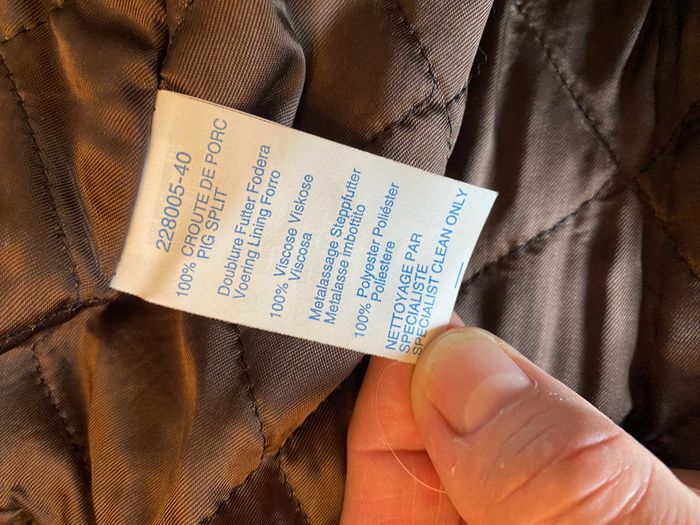 Blouson cuir de Porc - photo numéro 4