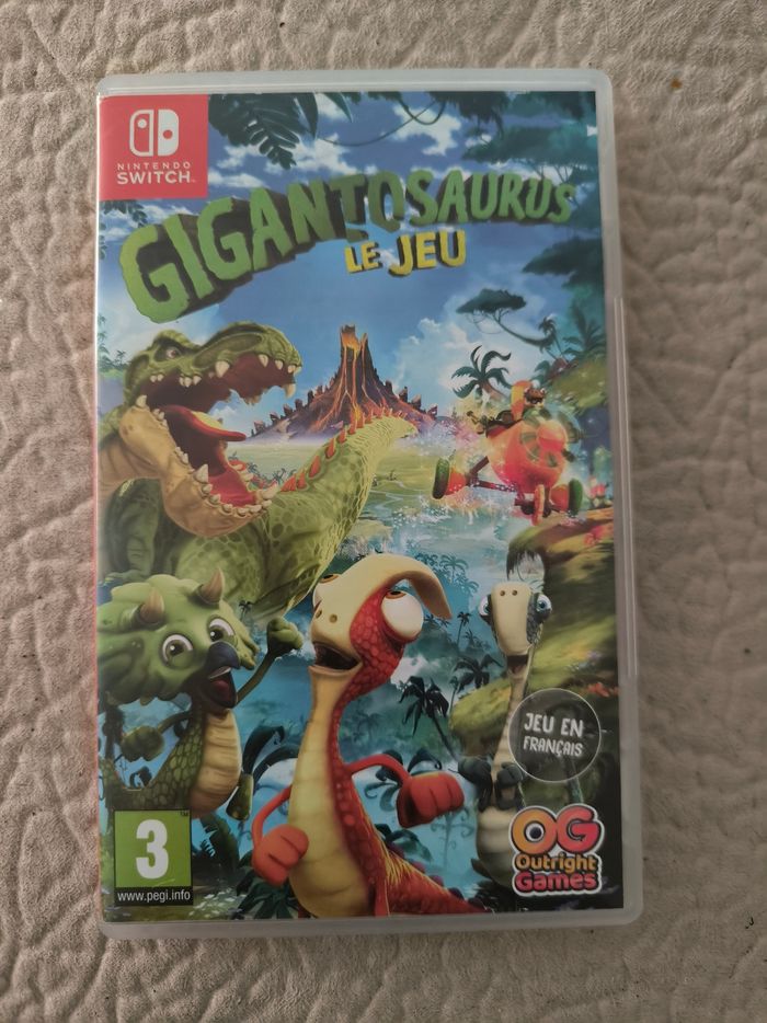Gigantosaurus le jeu sur switch