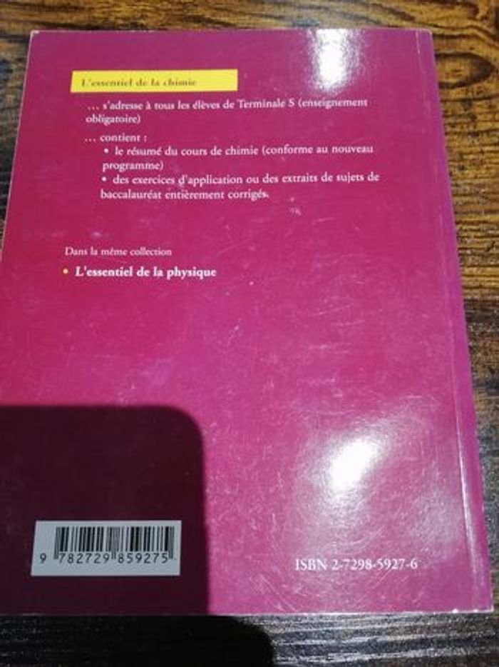 L'essentiel de la chimie terminale s - photo numéro 2