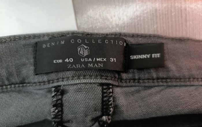 Jeans slim homme gris foncé - photo numéro 3