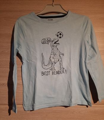 Tee-shirt manches longues dinosaure