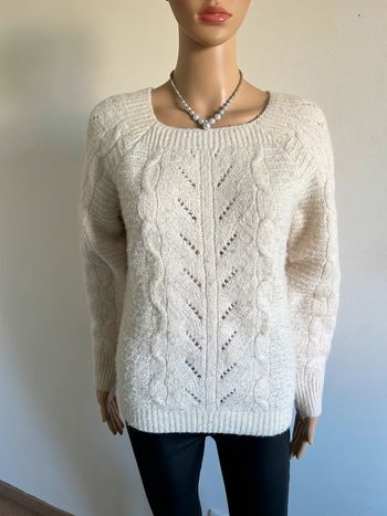 Pull crème à manches longues Molly Bracken taille S bon état