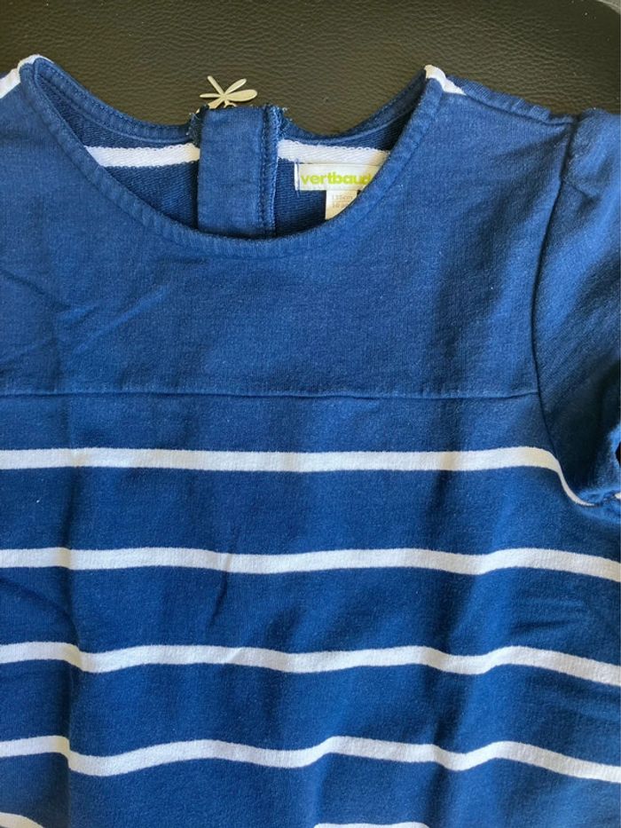 Robe marine Vertbaudet 10 ans - photo numéro 3