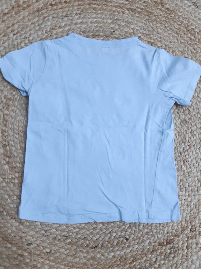 Tee shirt bleu clair 36 mois - photo numéro 3