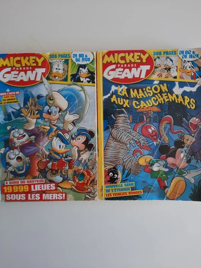 lot bd picsou mickey - photo numéro 4