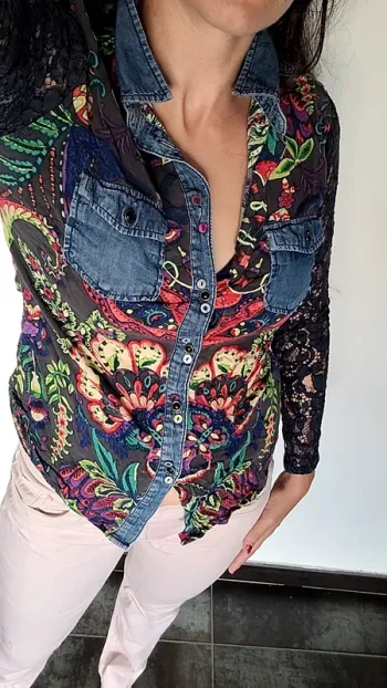 Chemise desigual taille S