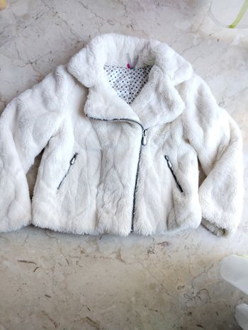 Veste fausse fourrure Orchestra 8ans 