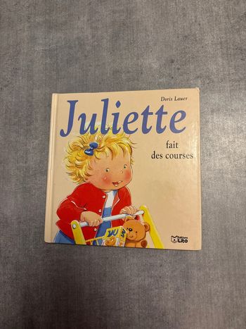 Livre Juliette fait des courses