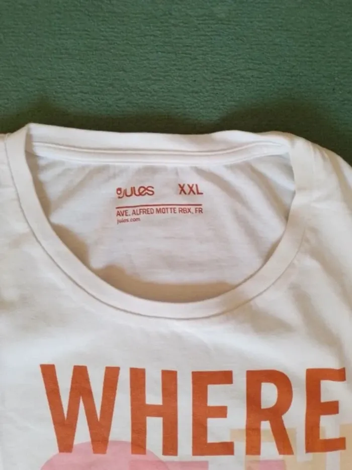 T-shirt Jules 2XL - photo numéro 2