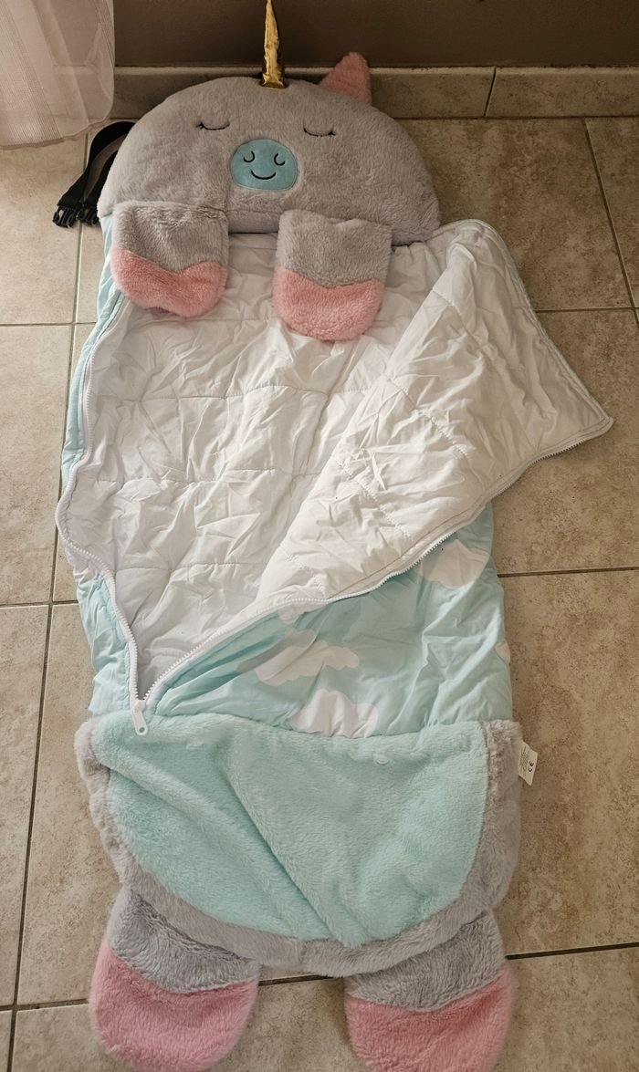 Sac de couchage  coussin licorne - photo numéro 2