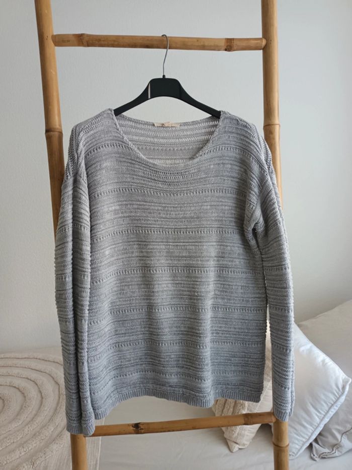 Pull gris Esprit taille M / L