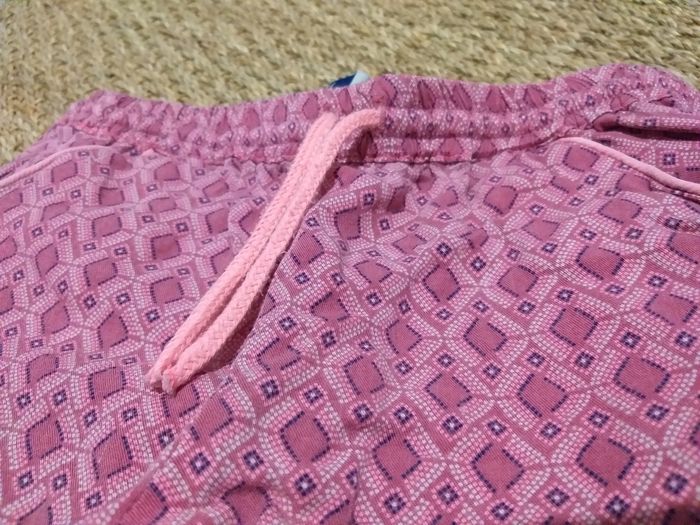 Pantalon chino Okaidi rose 7 ans - photo numéro 2