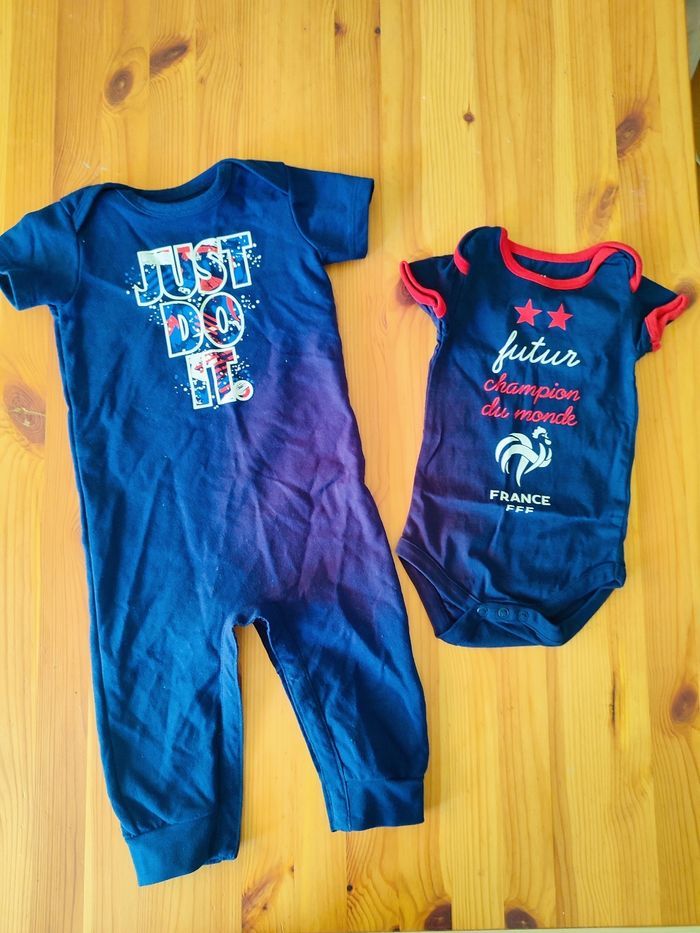 Combinaison Nike et bodie équipe de France