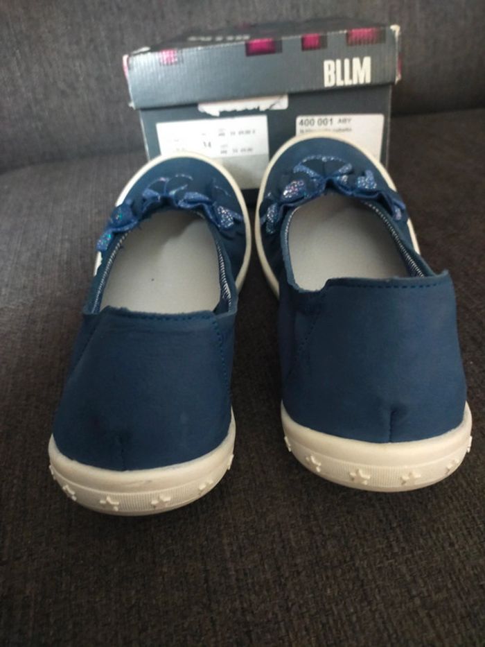 Ballerines neuves Bellamy T 34 bleu - photo numéro 5