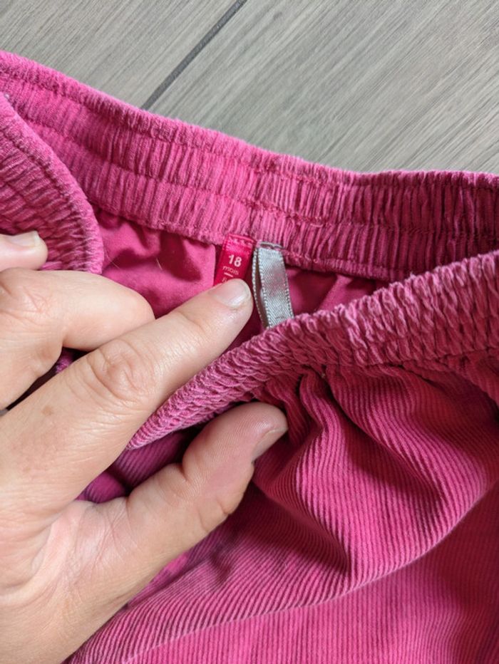 Pantalon rose doublé 18 mois orchestra - photo numéro 2