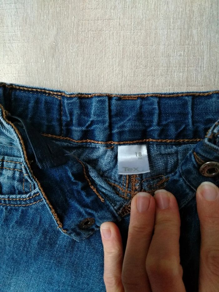 Jean, tex, taille 18 mois - photo numéro 2