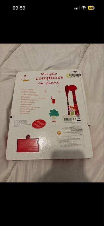 Livre de comptine 