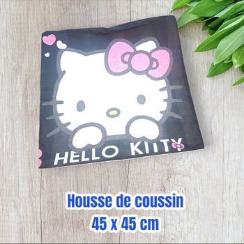 Housse de coussin hello Kitty