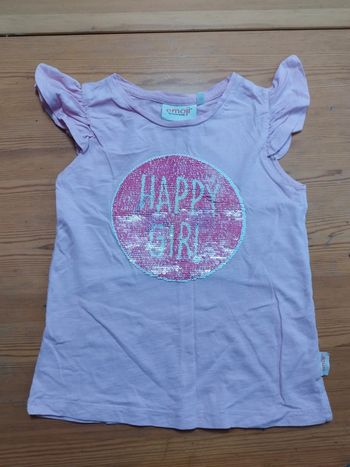 Tee-shirt strass réversibles