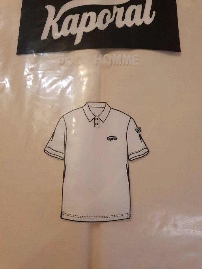 Magnifique Polo Homme champagne Marque Kaporal Taille XL - photo numéro 11