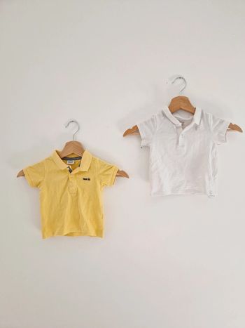 Lot de 2 polos bébé 👶
