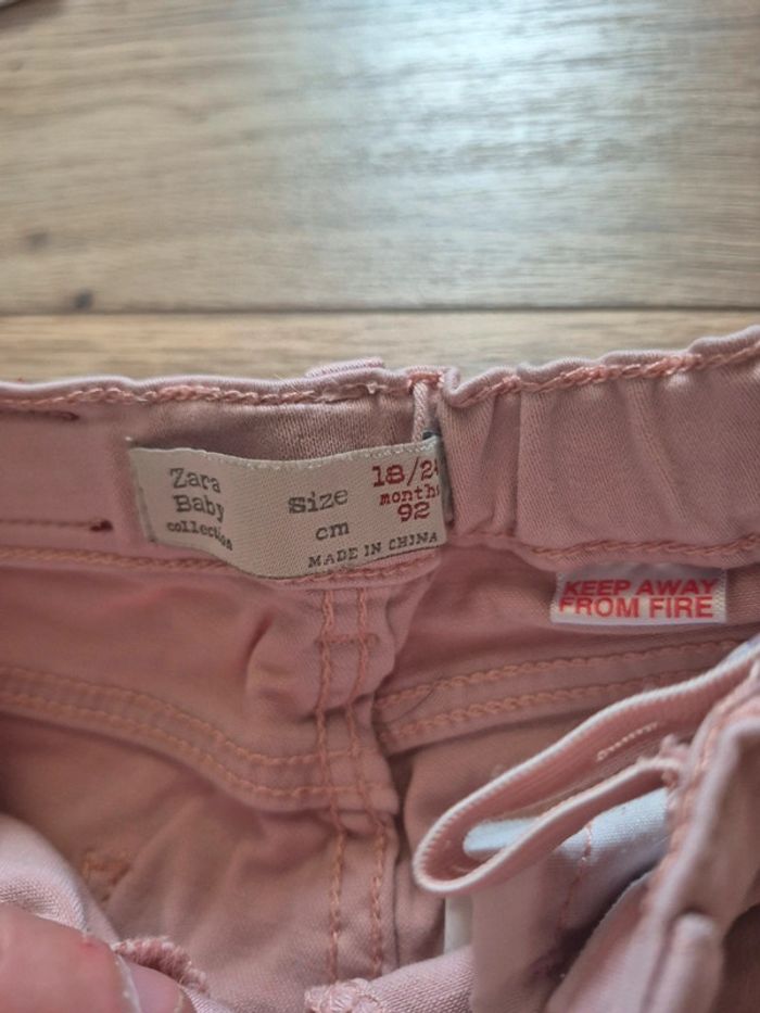 Lot 4 pantalons zara baby 92 cm - photo numéro 18