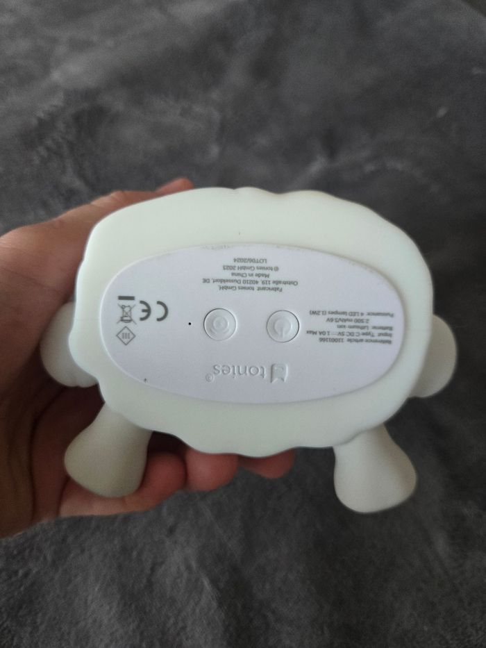 Tonie-veilleuse doudou mouton - photo numéro 4