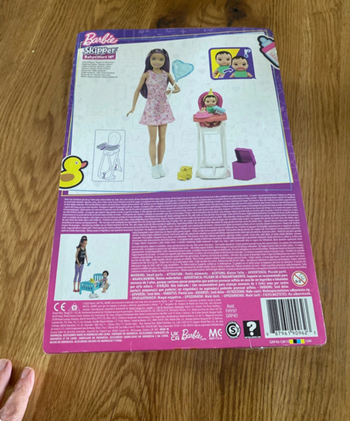 Barbie coffret anniversaire baby sitter - photo numéro 2