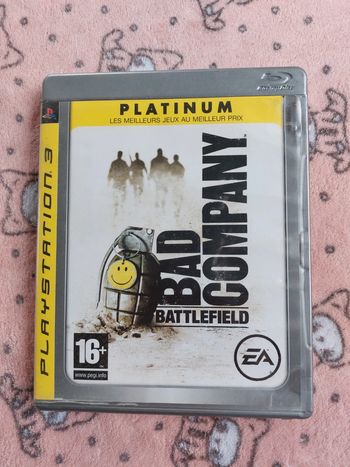 Jeu ps3 battlefield bad company complet