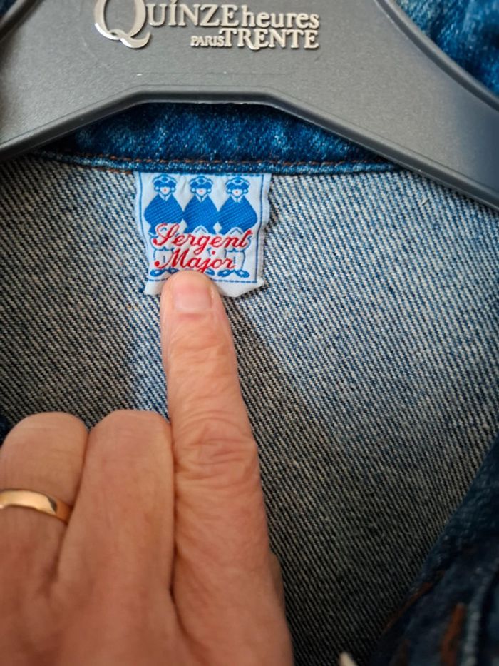Blouson en jean Sergent Major 14 ans - photo numéro 9