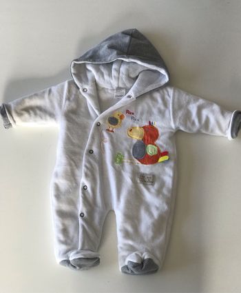 Combinaison blanche « piou piou »