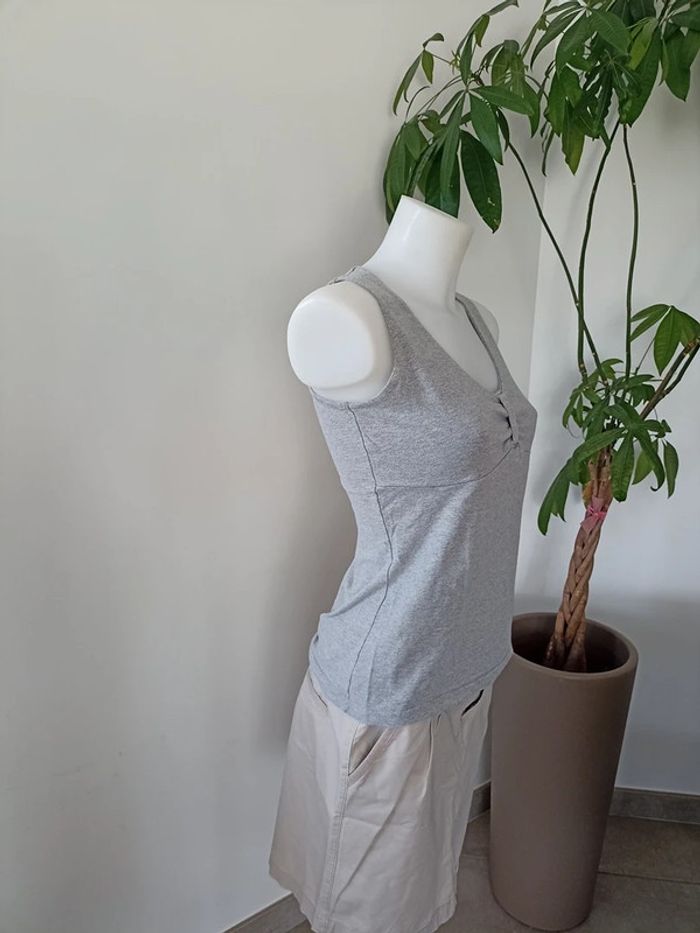 debardeur Defi Mode gris taille M - photo numéro 4
