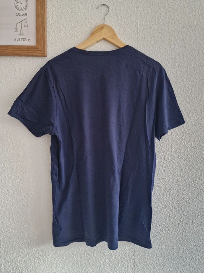 Timberland - Tee-shirt manches courtes, col rond - Bleu marine (L) - photo numéro 3