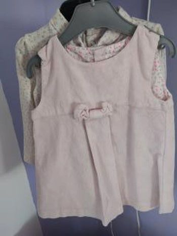 Ensemble robe + col roulé assorti