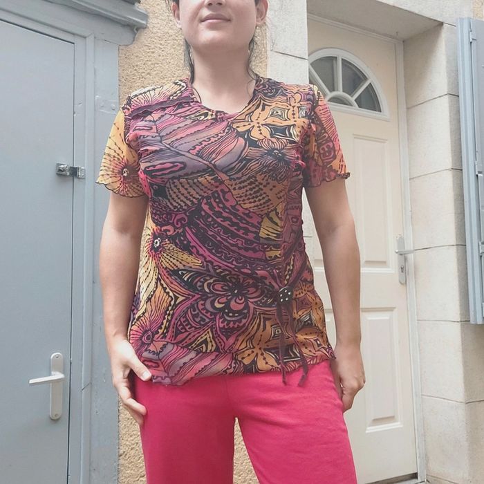 Top en mesh pour taille L