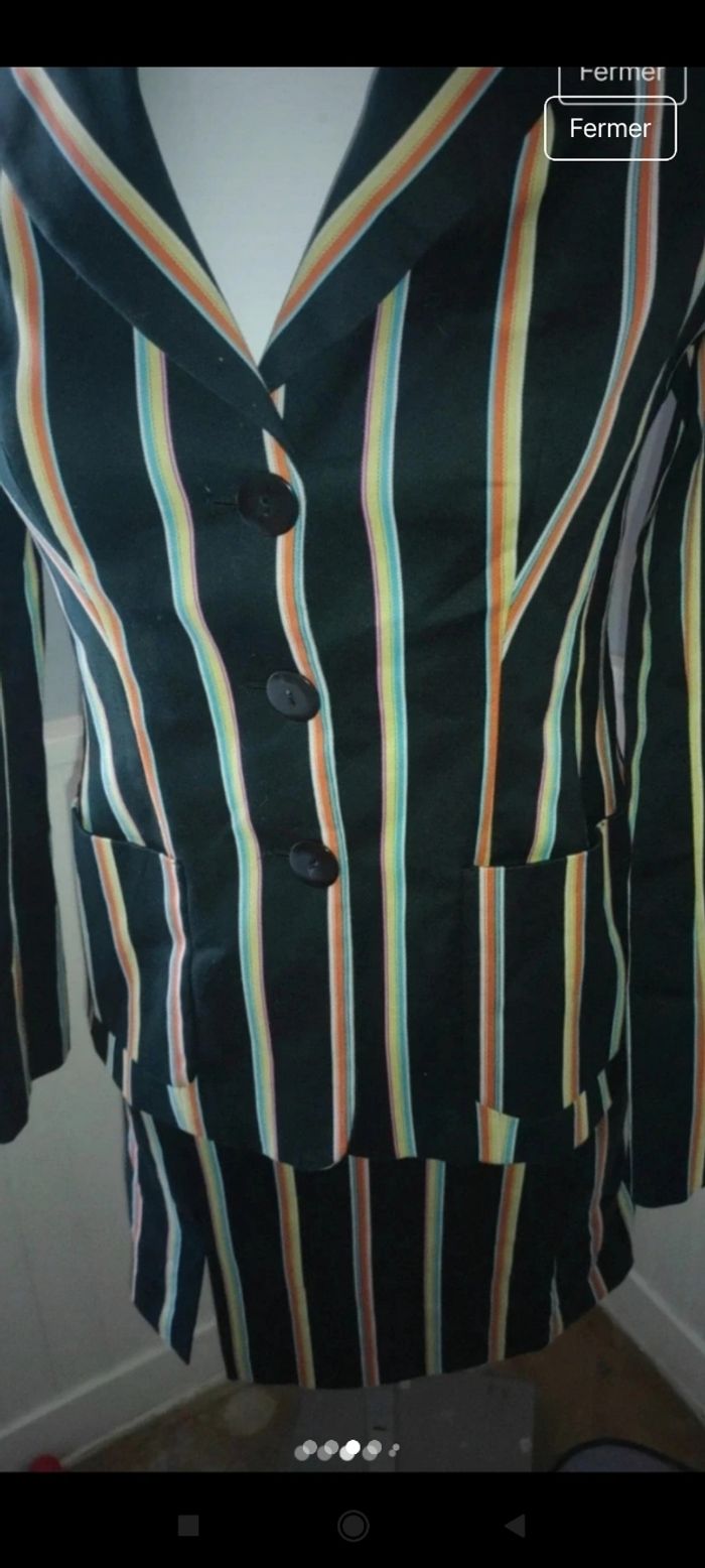 Très beau tailleur femme Caroll f4 - photo numéro 6