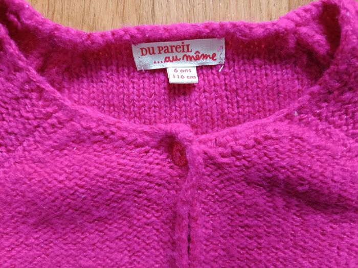 Gilet rose fushia - photo numéro 2