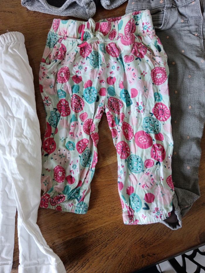 Lot de 7 pantalons et shorts fille - photo numéro 3