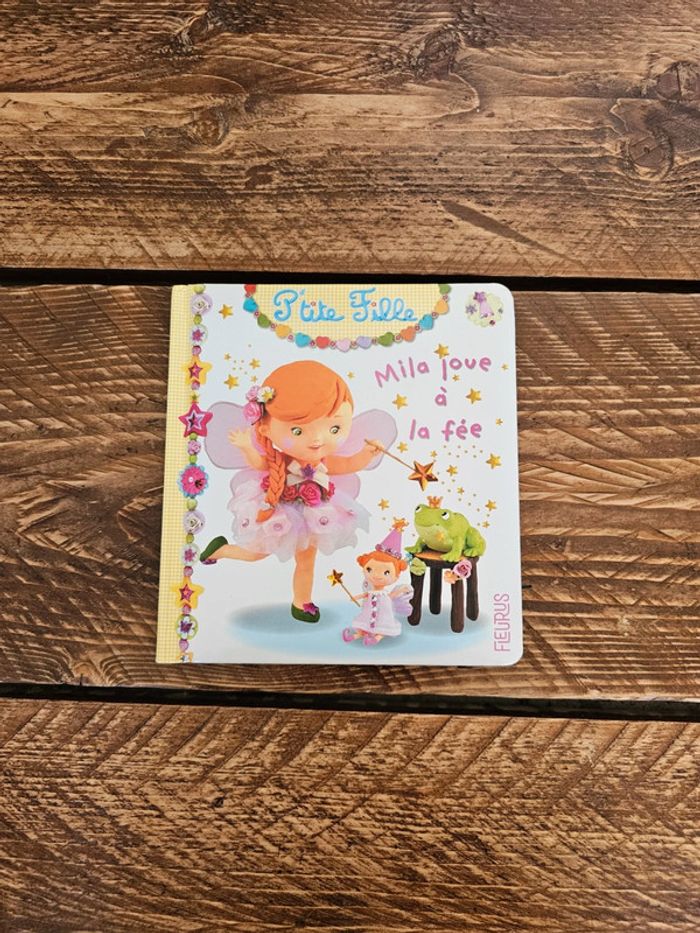 Livre enfant Mila joue à la fée petite fille ou garçon mixte