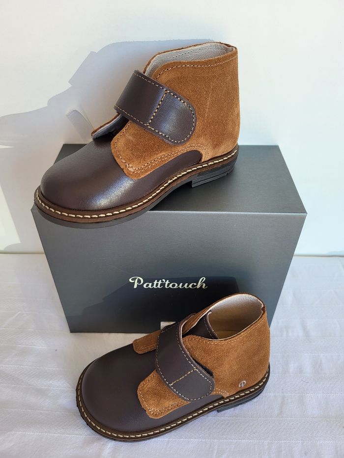 Bottines garçon en cuir Point 21 Made in France 🇨🇵 - photo numéro 5