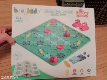 Burgkidz jeu labyrinthe voitures parcours bille