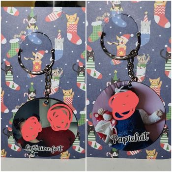 Porte clé impression photo