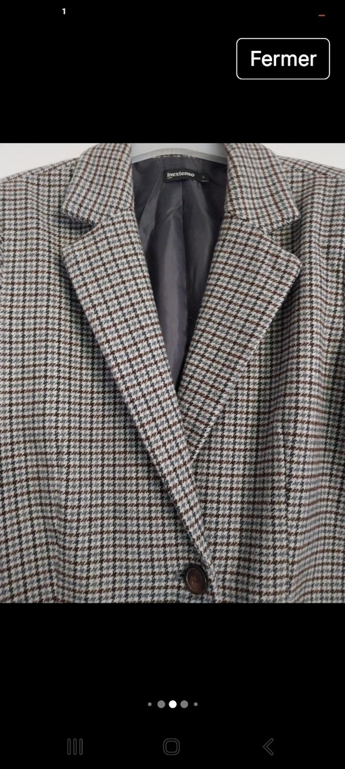 Manteau carreau T40 - photo numéro 4